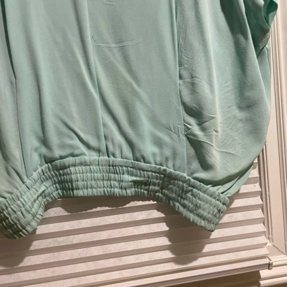 DVF BLUE OVERSIZED TOP SIZE MEDIUM